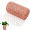 UQTUKO Rete di Rame, 12,7cm*6m Nastro di Rame Contro Le lumache Anti Lumaca Recinzione per Lumache Doppio Strato Trappola lumache per la Protezione della pianta Giardino