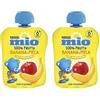 NESTLÉ MIO Merenda 100% Frutta Banana e Mela da spremere, 16 Pouch da 90 g (1.44 kg) (Confezione da 2)