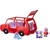 Peppa Pig Hasbro, L'Automobile di Famiglia di Peppa, Set di Giocattoli per Bambini e Bambine dai 3 Anni in Su, Ottima Idea Regalo, Include 2 Action Figure, 1 Auto Rossa e Altri Accessori