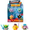 PIRATIX ADVENTURE WORLD Shark Treasure Series Confezione da 4, Contiene 4 Piratix, 1 'Cristallo' e 1 Sorpresa, 4 Accessori 'Cristal', Confezione da 6