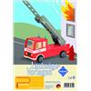 Pebaro Fretwork Fire Truck Opera d'arte