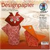 Ursus 22805199 - Carta design Ruby, 50 pagine, 20 x 20 cm, stampato su entrambi i lati, Modelli/Colori Assortiti, 1 Pezzo