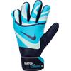 Nike Match Jr Ho23 Guanti da portiere per bambini Blue Fury/Glacier Blue/Black XXS
