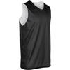 Champro - Maglia da Basket Reversibile, in Poliestere, per Adulti, Taglia 3XL, Colore: Nero/Bianco