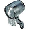 Prophete Faro LED 100 Lux | alluminio | luce di posizione e sensore automatico | riflettore rimovibile | per bicicletta e e-bike | nero | con supporto flessibile