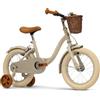 Huffy Bici vintage per bambini da 4 a 6 anni, grigio opaco