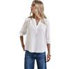 Street One A345112 Camicia a Tunica in Tinta Unita, Bianco Sporco, 42 Donna