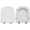 CERAMICA DOLOMITE Copriwater Dolomite Gemma 2 Compatibile in Poliestere bianco - Cod. Articolo: 102.01