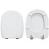 Ceramica globo Copriwater Globo Diva compatibile in poliestere bianco