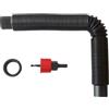 EarthMark EarthMinded Kit di troppopieno per barili di pioggia - devia l'acqua dai barili pieni di pioggia e dalla tua casa - Questo kit di collegamento per barili di pioggia si estende fino a 1,5 metri e forma