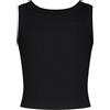 Vingino Tanktop Jeva Size 4 in Color Deep Black T-Shirt, Nero, 4 Anni Bambine e Ragazze