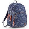 Miquelrius Mochila Triple Oslo Reciclada Dinoworld, Zaino Unisex-Bambini e Ragazzi, Blu, L