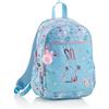 Miquelrius Mochila Triple Lisboa Reciclada Bunny Bliss, Zaino Unisex-Bambini e Ragazzi, Blu, L