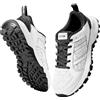 VEVOR Scarpe da Allenamento Trasversale, Scarpa da Ginnastica Larghezza M, Taglia US 10, Scarpe con Punta Larga, Supporto per L'Arco Plantare e Lacci Regolabili, Scarpa Allenamento, Bianco
