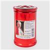 La Briantina Cero Votivo Cimitero 30T Papa Giovanni XXIII, di Paraffina, Rosso, 10,5xø6,5 cm