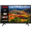 TCL Smart TV 32ES570F 32" Full HD Android TV HDR Wi-Fi Nero