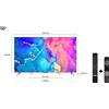 TCL C63 55C635 Smart TV QLED 55" 4K Ultra HD HDR Pro Google TV Nero