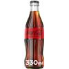 Coca-Cola Zero Bottiglie in vetro, 330 ml, confezione da 24