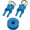 BBB Cycling Kit Trasporto Bici - 2 Pattini Pistone e Guida Catena - Protezione per MTB e Bici da Corsa - ThruGrip BTL-123