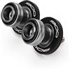 ZEXDDI Bobine per forcellone CNC da 8 mm per moto, cavalletto con cursori per Z900 SE RS 2023 2024 Z900SE Z900RS 2017-2025, viti per bobine del braccio oscillante Z 900 (Nero)