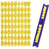 Bessy shop Set di francobolli per Biscotti,72 Lettere Pasta di Zucchero Timbro per Biscotti con Lettere dell'alfabeto stampini per Biscotti Biscotti goffratura Strumenti per Decorare Biscotti Torte fondenti