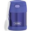 Thermos Kids FUNTAINER FOOD JAR 0,30 l, contenitore termico per cibo con cucchiaio per bambini, 5 h caldo/7 h freddo, assolutamente ermetico per zuppa, cereali, pausa