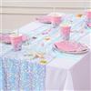 B-COOL Runner da tavola blu con paillettes, 3 m, iridescente, 63 x 300 cm, decorazione per feste a tema sirena, per matrimoni, compleanni, feste a tema sirena