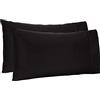 TREND BEDDING MART TBM - Federa per cuscino oversize, extra large, adatta anche ai cuscini più soffici, inclusa la federa a maniche per cuscino pancake, extra alta, 100% cotone egiziano a 600 fili (Queen 23 W x 34 L,