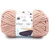 Lion Brand Yarn Company Due di bacchette: filato Hue + Me, acqua di rosa