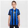 Nike Maglia da Calcio Replica Dri-Fit Inter 2024/25 Stadium per Ragazzo/A - Home, Lyon Blue/Black/Lyon Blue/White, FN9143-440, L