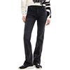 Desigual Denim_REM Pantaloni Casual, Nero, 50 Donna