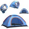 QASIMOF Tenda Campeggio 2 Posti, Tenda da Campeggio Automatica Igloo, da Festival, Impermeabile, per Outdoor, Trekking, Viaggi, Escursionismo