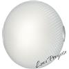 Fabas Luce Plafoniera bianca in vetro Connie d.30 1XE27 3747-61-102/20