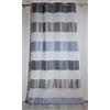 Homemaison Bayadere-Tenda a Righe Larghe, Poliestere, Grigio, 260x140 cm