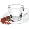 Borgonovo 8 cl - Ischia Tazzina Caffé in Vetro - Set 6 Pezzi