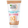Garnier Ambre Solaire Crema solare viso sensitive Expert +/Fronte della protezione solare impermeabile/SPF 50 + per pelli sensibili, 1er Pack - 50 ML