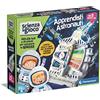 Clementoni Scienza e Gioco Lab - Apprendisti Astronauti, Gioco Scientifico Bambini 5+ Anni, Kit Spaziale con Razzi, Costellazioni e Proiezioni Glow in the Dark, Made in Italy, Lingua Italiana, 19325
