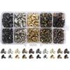 FOGAWA 300 Pezzi (150 Set) Viti Per Rilegatura 8mm Rivetti a Vite Chicago in 5 colori diversi Rivetti per Cuoio Vite a Testa Piatta Viti Chicago per Album, Libro