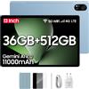 Blackview MEGA 8 Android Tablet 13 pollici 36GB+512GB 11000mAh Gemini AI 2,2GHz