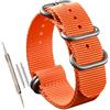 MZBUTIQ Cinturino Orologio Nylon Uomo Ricambio(18 19 20 21 22 23 24 25 26 28mm)