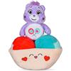 Care Bears - Orso di peluche per animali domestici, con gelato, 20,3 cm con sonda all'interno, per cani con sonaglio, da collezione