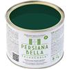 TecnoChalk® Persiana Bella Nuova Chalk Paint Extra Forte - Non Richiede Finitura - Ricolora Senza Carteggiare Persiane, Finestre, Porte e Infissi - Interno/Esterno - Colore Verde RAL 6005 (500 ml)