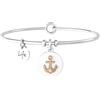 KIDULT - Bracciale rigido donna con ancora