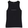 Emporio Armani Tank Iconic Cotton, Maglietta Donna, Nero, M