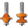 CMT ORANGE TOOLS Cmt - 955.510.11 - set 2 frese x giunzione -v- hw s=12 d=40x25.4x74.5 dx