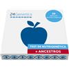 24Genetics DNA Test Nutrigenetics, Include Ancestry Dna Kit 0, Scopri Come il tuo Corpo Assimila il Cibo, Ottimizza la Tua Alimentazione, Test del DNA da Casa
