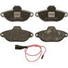 TRW GDB1115 Pastiglie Freno Set di 4 per Fiat Panda/Panda Classic (169_) 2003 - Assale Anteriore e altri veicoli