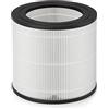 Philips Domestic Appliances Philips Filtro di ricambio originale per il purificatore d'aria AC0650, NanoProtect HEPA, 12 mesi, indicatore a vita, nero/bianco (FY0611/30)