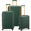 Roncato B-flying Move Set Valigie (grande, Medio, Cabina) - Verde Mimetico