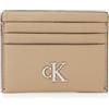 Calvin Klein Minimal Monogram Cardcase 6Cc K60K612746, Portafogli Donna, Grey (Crockery), OS